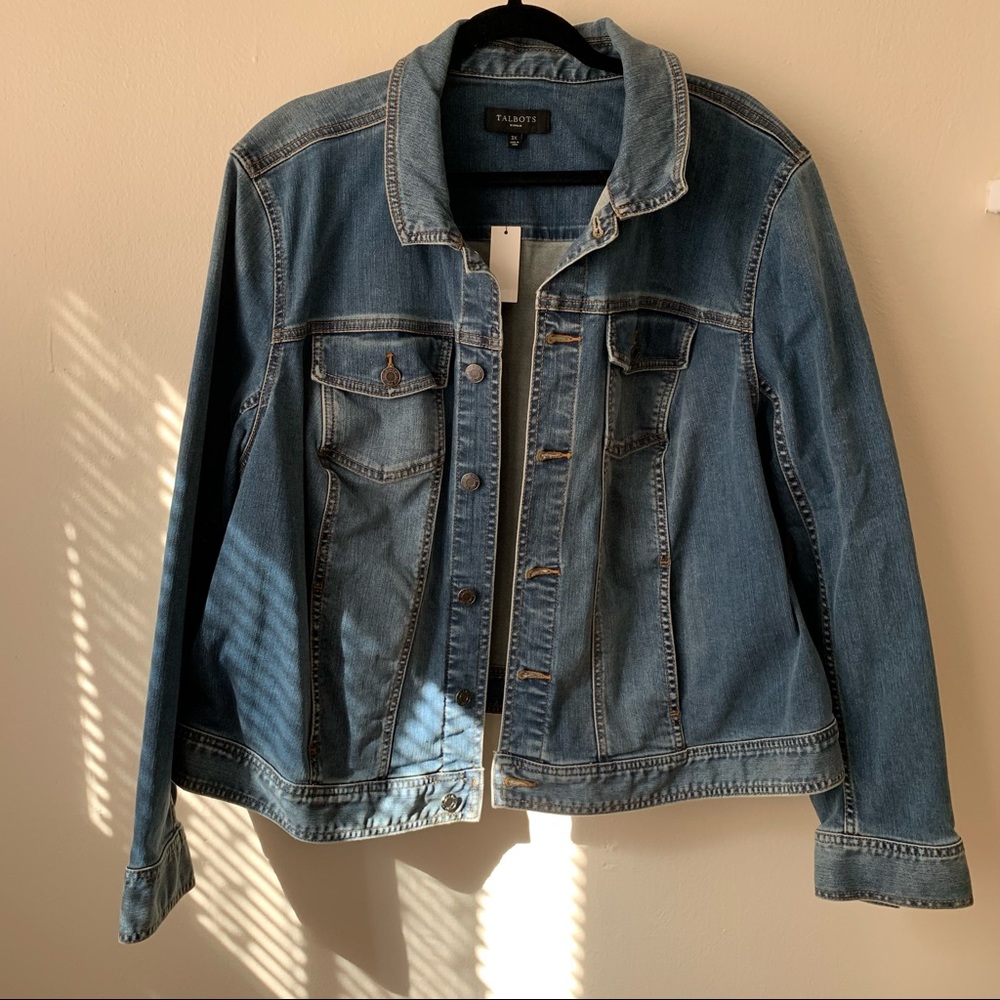 NWT - Talbots Women’s Jean Jacket